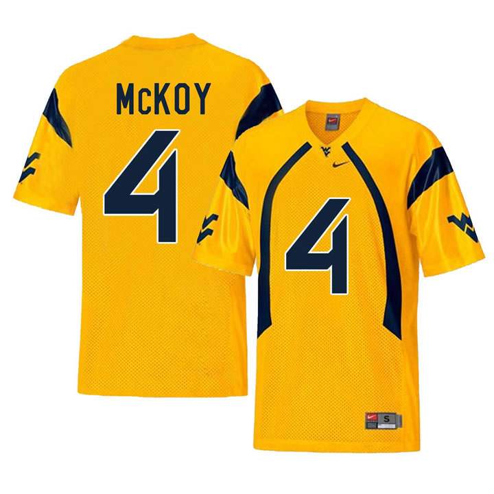 West Virginia Mountaineers 4 Kennedy McKoy Gold College Football Jersey Dzhi,We sell and wholesale West Virginia Mountaineers 4 Kennedy McKoy Gold College Football Jersey Dzhi on line form chian!